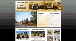 Desktop Screenshot of portlandtractor.com